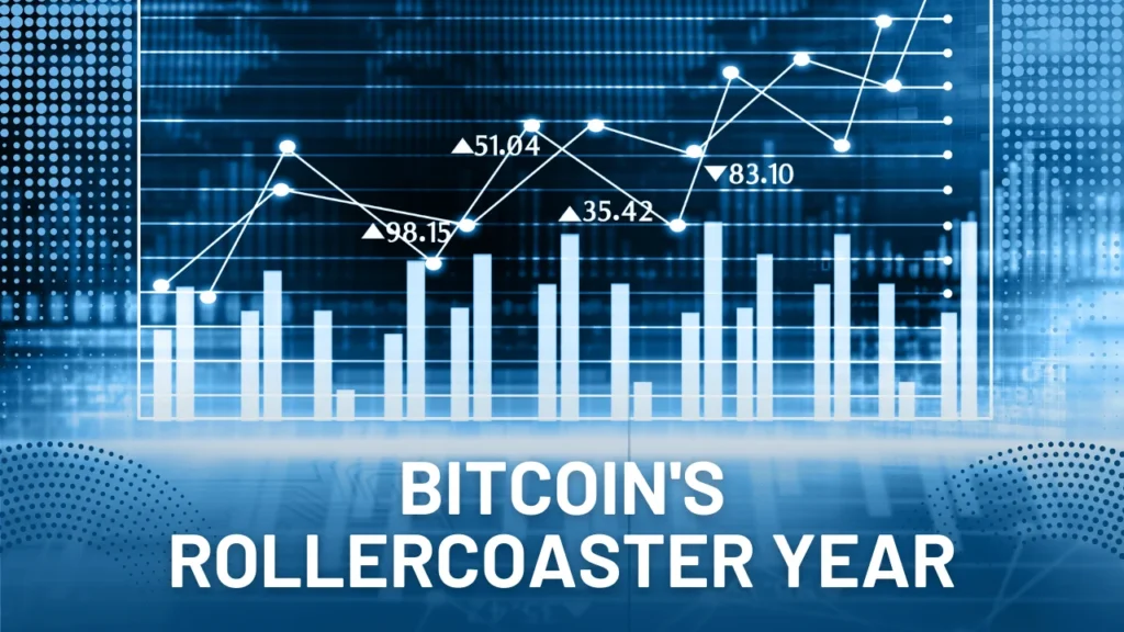 Bitcoin's Rollercoaster Year